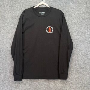 Black Rifle Coffee Company Tshirt Mens Medium Black Arrowhead Deer Long Sleeve